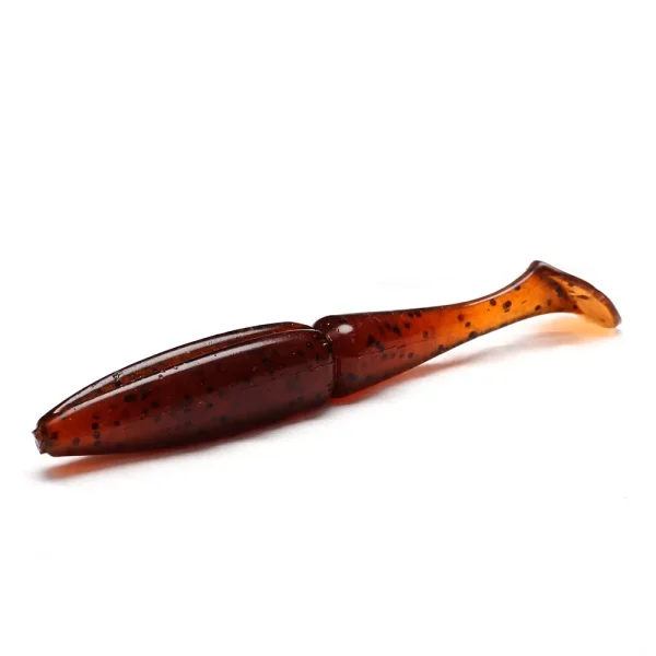3.5g/ 75mm Soft Paddle Tail Swimbaits Soft Jerkbait Fishing Lure for Texas Rig Finesse Baits Plastic Worm Bass Fishing Baits - Image 3