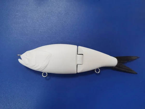 Unpainted Swimbait 150mm 43.3g Blank Glide Lure DIY Lure Blank Wobbler Soft Tail Slide Sinking Swimbait Fishing Tackle - Image 3
