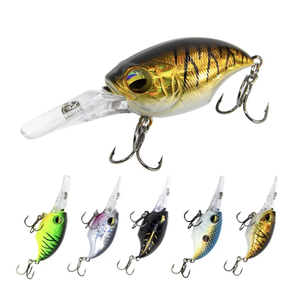 Banshee 11g 47mm Crankbaits Fishing Round Bill Fishing Lure Rattling Wobbler Artificial Lure Hard Bait Trout Pesca equipamentos - Image 4