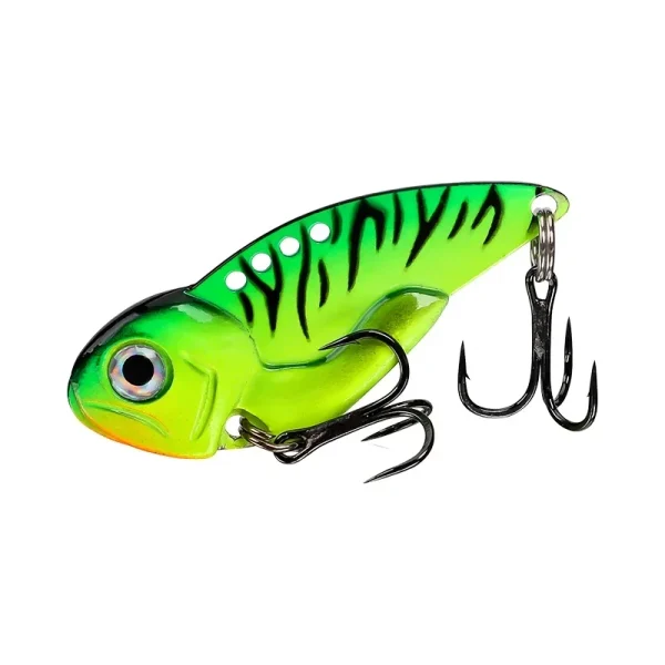 Banshee Sinking Metal VIB 45mm 12g Lipless Baits Metal Vibe Blade Baits Fishing Wobbler Bass Metal Vib Blade Lure - Image 2