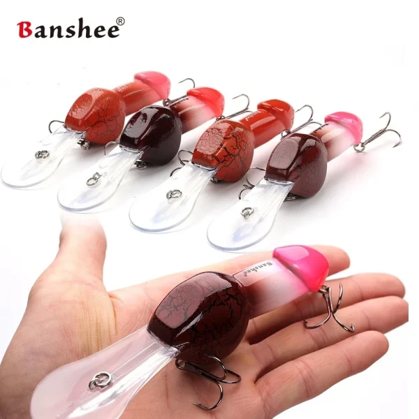 Banshee 75mm 24g Deep Diving Crankbait Fishing Lure Hard Artificial Fishing Bait Round Bill - Image 2