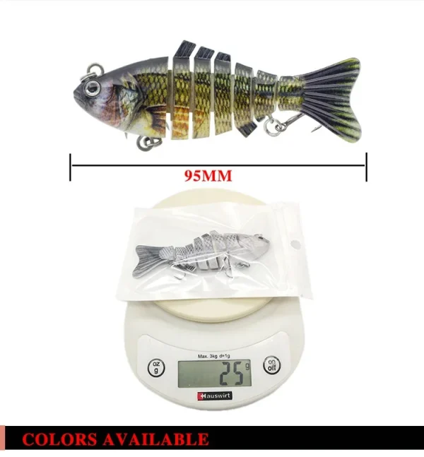 Banshee Jointed Swimbait Bass Fishing Artificial Baits100mm 23g Hard Swimbait Lure Sinking Wobblers for Bass Fishing Accessories - Image 4