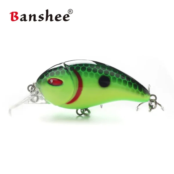 3D Squarebill Crankbait 47mm 6g Small Crankbait Fishing Lure Pike Wobblers for Bass Pike Fishing Lure Set - Image 4