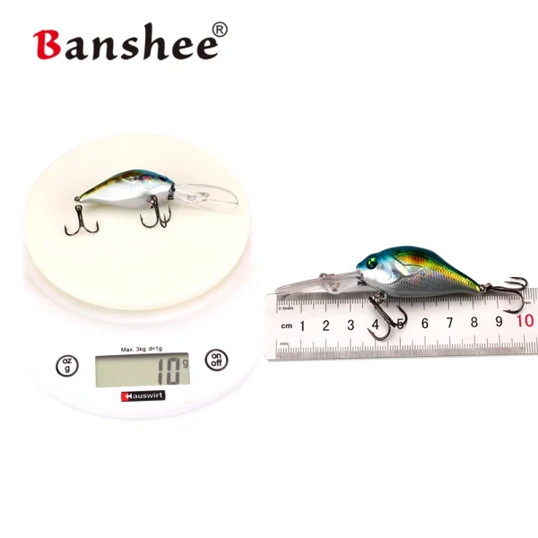 DeepCrankbaits 2" Bait Lure Wobbler Crankbait Rattling Artificial Baits Bass Fishing Lures jerkbait lure shad - Image 6