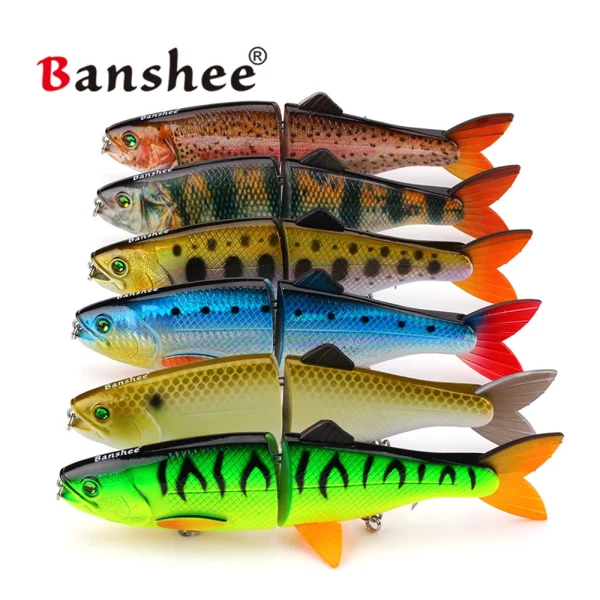 Banshee Swimbait 200m 90g Glide Swimbait Multi Jointed Life Like Fishing Lure Hard Artificial Bait for Bass Pike Muskie - Image 3