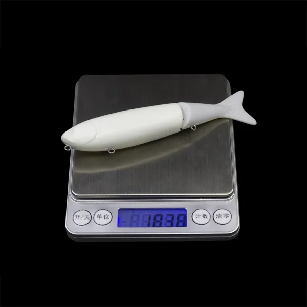 127mm 21g Blank Swimbait Lures Unpainted Hard Baits DIY Fishing Lure Blank Lure Set Blank Hard Lures - Image 5