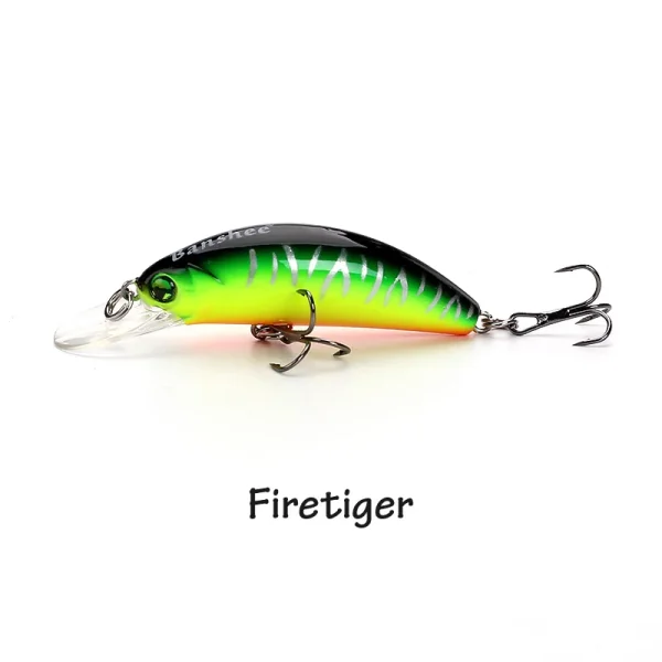 Banshee 45mm 4.7g Floating Jerkbait Fishing Lures for Trout Bass Small Shallow Diving Crankbait Hard Artificial Bait pesca peche - Image 2