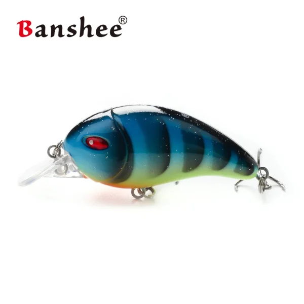 3D Squarebill Crankbait 47mm 6g Small Crankbait Fishing Lure Pike Wobblers for Bass Pike Fishing Lure Set - Image 5
