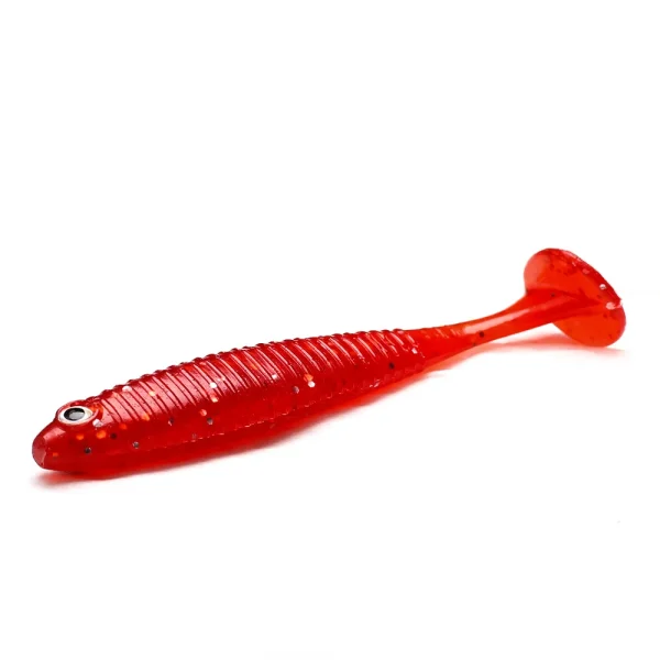 Banshee 3.7g/ 80mm Plastic Grub Fishing Worm Bass Fishing Lures Artificial Baits Soft Stickbaits for Alabama Rig 8pcs/lot - Image 6