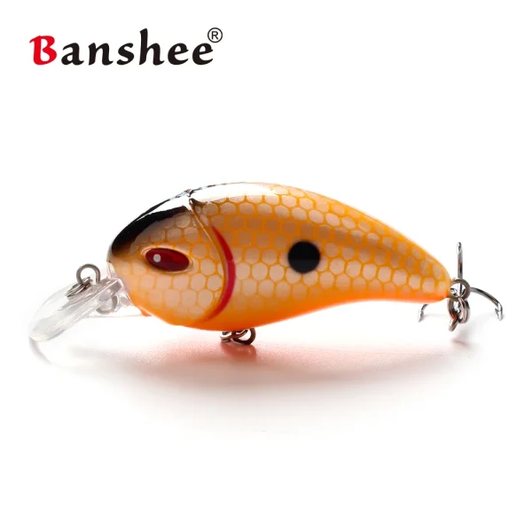 3D Squarebill Crankbait 47mm 6g Small Crankbait Fishing Lure Pike Wobblers for Bass Pike Fishing Lure Set - Image 3