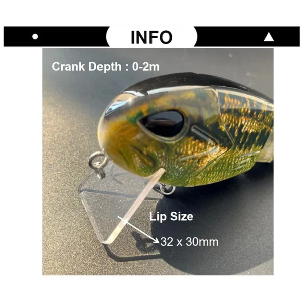 Jointed Wake Bait 12.5cm 50g Floating Swimbait Wobbler Fishing Lure Square Bill Sunfish Bait for Bass Pike Fishing Tackles - Image 5