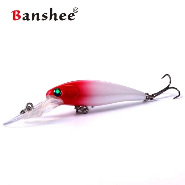 Banshee Floating Minnow Lure 50mm/3.5g Fishing Wobbler Jerkbait Hard Baits Pesca Small Jerkbait for PerchTrout Bass Crankbait - Image 6