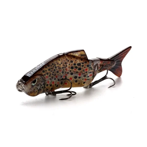 Banshee Jointed Swimbaits Bass Pike Swim Bait Lures 100mm 11g Hard Bait Fishing Sinking Wobblers Predator Lures Isca Artificial - Image 5