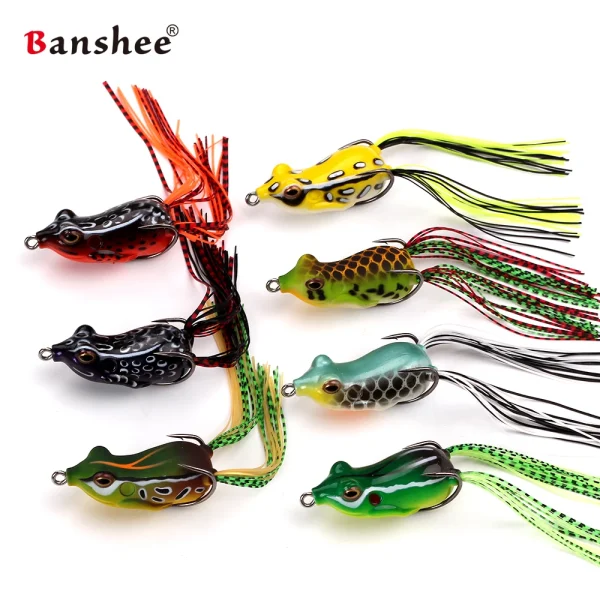 Kit Com 3 Isca Artificial Sapo Frog Pesca Esportiva Traíra Tucunaré Top - Image 2