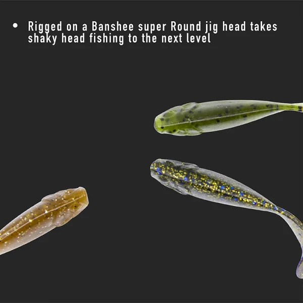 Bashee 55mm 2g Shad Soft Plastic Baits Minnow Lures Jerkbait Ice Fishing for Bass Fishing Soft Swimbaits for Fishing 10pcs/lot - Image 3