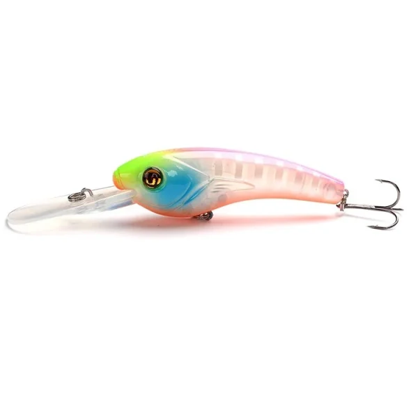 Banshee 95mm 19g Round Bill Crankbait Shallow Diving Crankbait Wobbler Jerkbaits Artificail Bait Bass for Fishing Tackles - Image 5