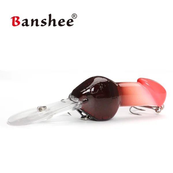 Banshee 75mm 24g Deep Diving Crankbait Fishing Lure Hard Artificial Fishing Bait Round Bill - Image 5