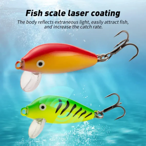 Sinking Minnow Lure 3cm/2.8g Bass Fishing Wobbler Isca Artificial Bait Pesca Swimbait Peche Leurre Swimbait Wobbler Lures - Image 3
