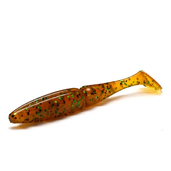 3.5g/ 75mm Soft Paddle Tail Swimbaits Soft Jerkbait Fishing Lure for Texas Rig Finesse Baits Plastic Worm Bass Fishing Baits - Image 2