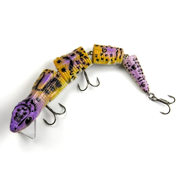 Banshee 220mm 59g Swimbait Multi Jointed Wobbler Feather Tail Lizard Had Bait Topwater Lure Bass Pike Fishing Tackle 3pcs/box - Image 2