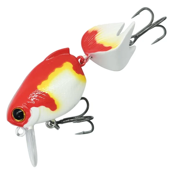 Goldfish Floating Fishing Lure Crankbait Wobbler Shallow Diving Crank Bait 60mm 7g Square Bill Hard Bait Lure for Bass Fishing - Image 3