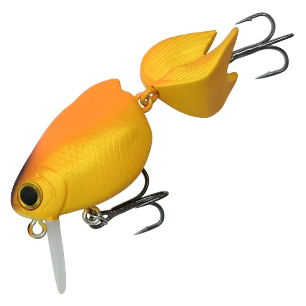 Goldfish Floating Fishing Lure Crankbait Wobbler Shallow Diving Crank Bait 60mm 7g Square Bill Hard Bait Lure for Bass Fishing - Image 4