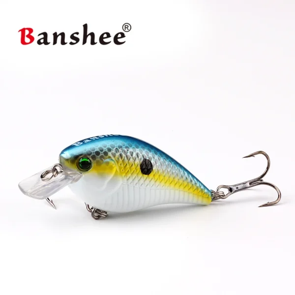 Squarebill Crankbaits 60mm 12g Square Bill Crankbaits Floating Crank Bait Rattling Fishing Lures - Image 5