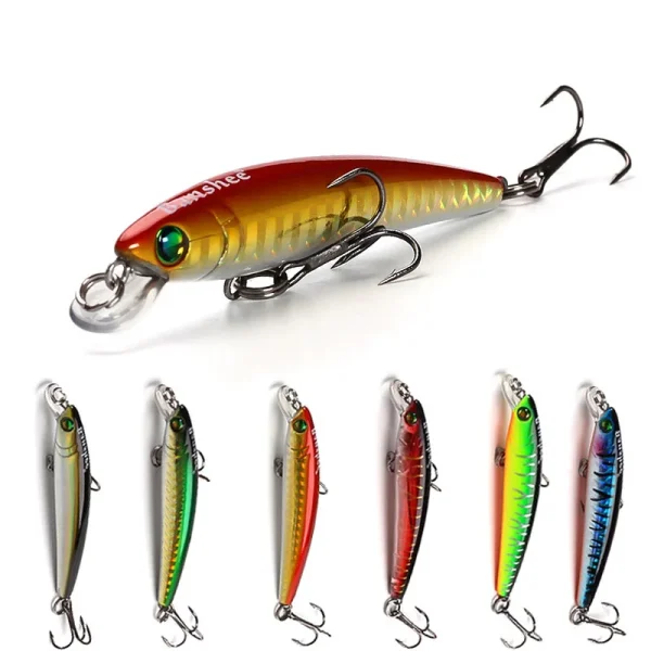 Banshee Suspending Jerkbait 70mm 4.5g Jerk Bait Artificial Baits Minnow Lures Pesca Winter Bass Fishing Baits for Cold Water