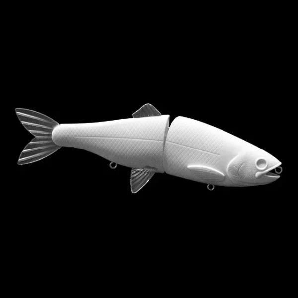 200m 90g Blank Lure Glide Swimbait Unpainted Hard Baits DIY Fishing Lure Blanks swimbait lure set - Image 4