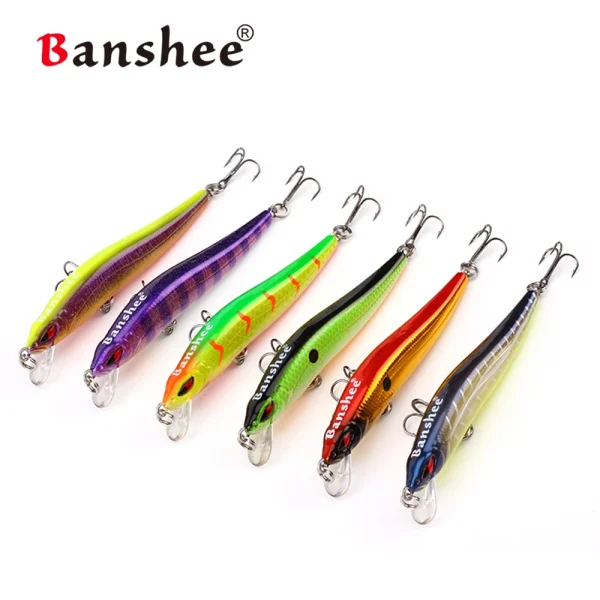 Banshee Shallow Diving Jerkbait 86mm 5g Floating Minnow Shallow Diving Jerkbaits Wobbler Artificail Bait for Bass Fishing - Image 3