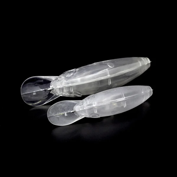 Banshee Lure Unpainted Minnow Bait Blank Fishing Lures Artificial Hard Bait Jerkbait Blanks Wobbler Plastic Lure Making Sets - Image 2