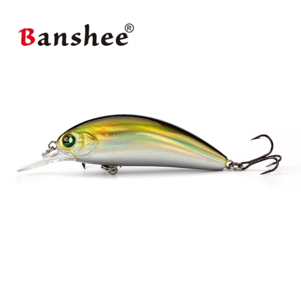 Banshee Jerkbait Fishing Lures 65mm 9.3g Trout Perch Lure Floating Wobbler Artificial Bait Shallow Diving Minnow Crankbaits