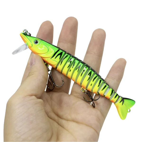 Banshee 6.5" Multi-jointed Swimbaits Artificial Bait Pike Bass Lures Casting Wobbler Swim Bait Predatory Fish Fishing Tackles - Image 6