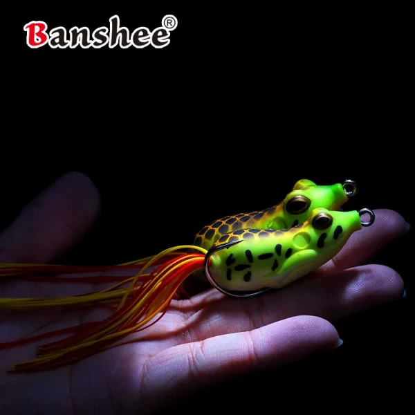 Kit Com 3 Isca Artificial Sapo Frog Pesca Esportiva Traíra Tucunaré Top - Image 5