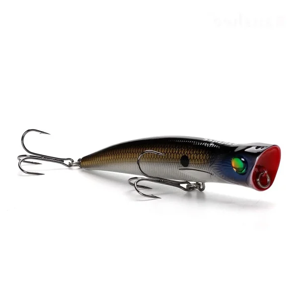 Banshee 115mm 22g Topwater Lures Popper Lures Artificial Bait Bass Fishing Wobbler Crankbait Fishing Gear