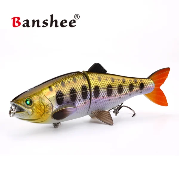 Banshee Swimbait 200m 90g Glide Swimbait Multi Jointed Life Like Fishing Lure Hard Artificial Bait for Bass Pike Muskie - Image 5