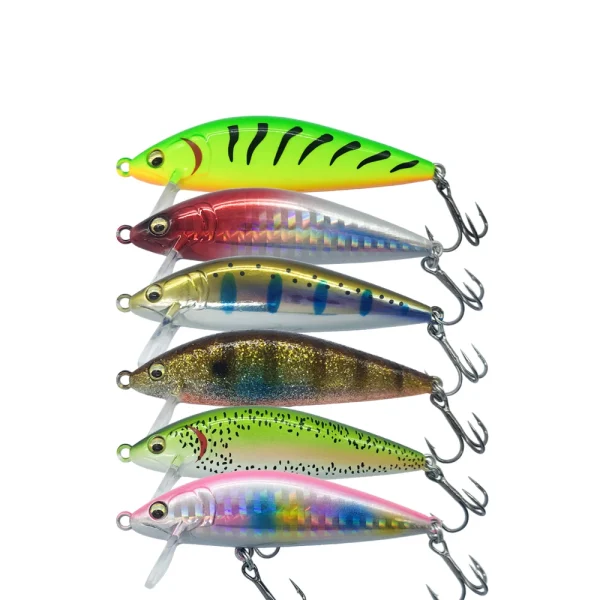 Minnow Lure Sinking Wobbler Long Casting Lures 75mm 10g Freshwater Fishing Lures Artificial Bait Bass Fishing Lure Tackle - Image 2