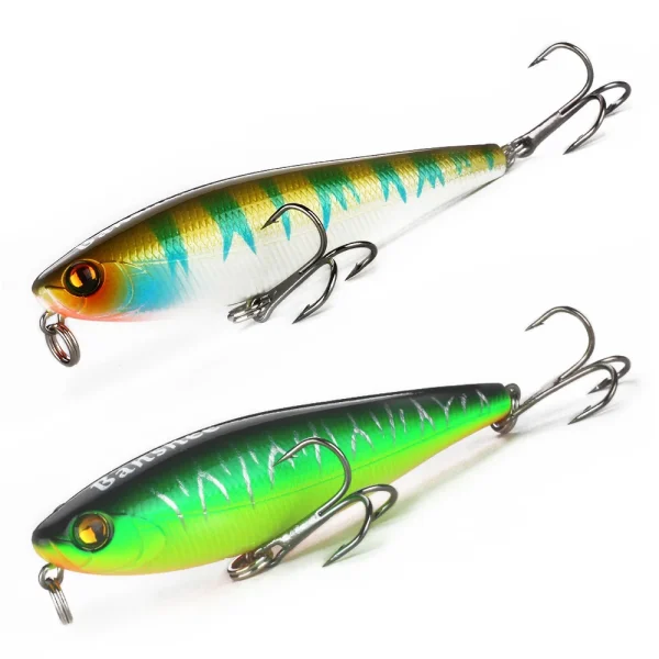 75mm 7g Topwater Stickbait Floating Pencil Lures Wobblers Crankbait Hard Fishing Baits Casting Banshee Wobblers for Fishing