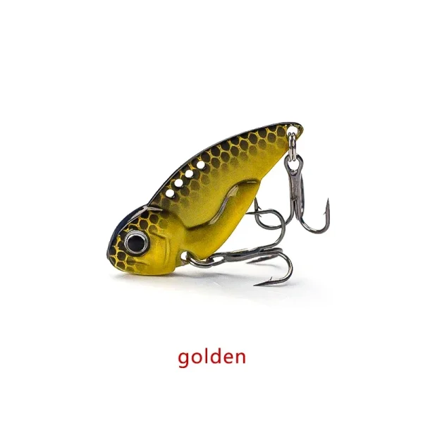 Banshee Sinking Metal VIB 45mm 12g Lipless Baits Metal Vibe Blade Baits Fishing Wobbler Bass Metal Vib Blade Lure - Image 3