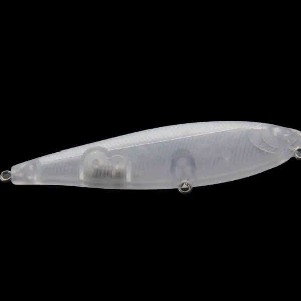unpainted lures stickbait lure blank body lures Minnow unpainted plastic blank bodies stickbait Minnow Crankbaits Hard Bait 5pcs - Image 4