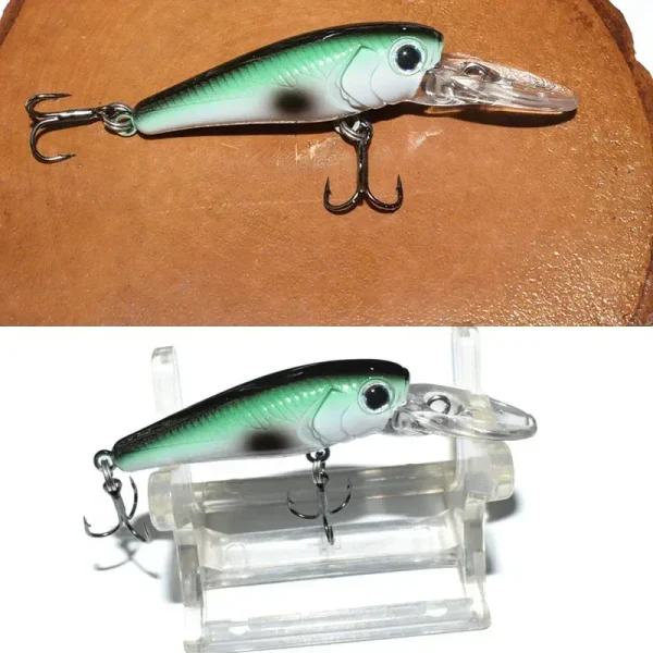 40mm 2.8g Floating Minnow Fishing Plug Bait Smallmouth Bass Lures Topwater Jerkbait Wobblers Crankbait Carp Perch Fishing Gears - Image 3