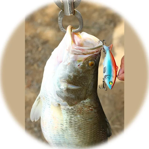 Banshee 80mm 16g Vibe Cranks Fishing Bait Sound Wobbler Rattle Sinking Lipless Crankbait Artificial Bait Bass Lure Carp Fishing - Image 5