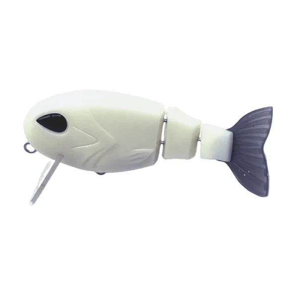 Unpainted Swimbait 12.5 cm 47g Glide Swimbait DIY Lure Blank Wobbler Soft Tail Slide Floasting Unpainted Lure Blanks - Image 2
