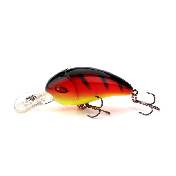 Micro Crankbait 63mm 6.2g Mini Crankbait Fishing Lures Wobbler Square Bill Crank Bait for Spring Bass Trout Jig Fishing Gear - Image 5