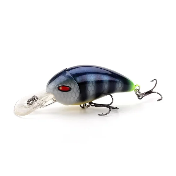 Micro Crankbait 63mm 6.2g Mini Crankbait Fishing Lures Wobbler Square Bill Crank Bait for Spring Bass Trout Jig Fishing Gear - Image 3