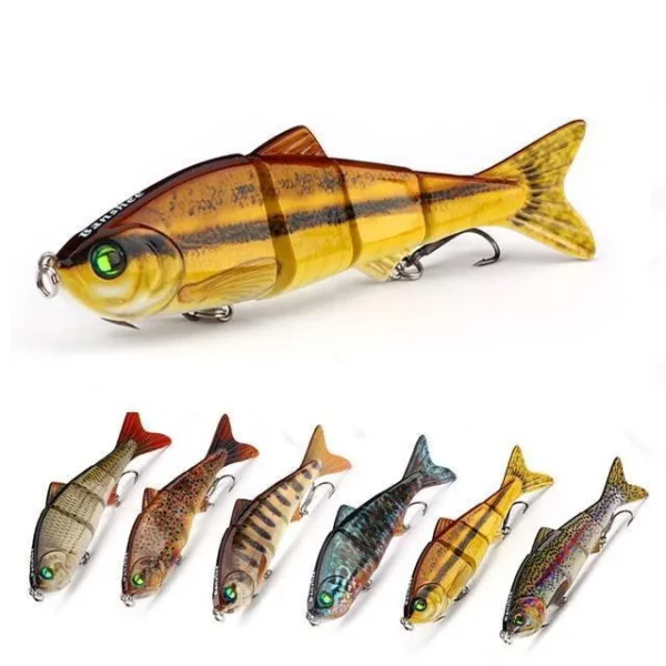 Banshee Jointed Swimbaits Bass Pike Swim Bait Lures 100mm 11g Hard Bait Fishing Sinking Wobblers Predator Lures Isca Artificial