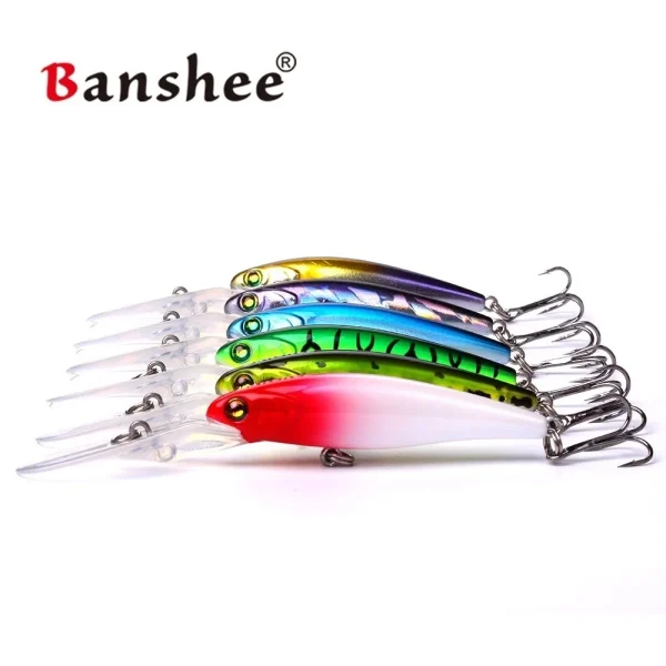 Banshee Jerkbaits 65mm 7g Minnow Jerk Bait Artificial Baits Minnow Lures Pesca Jerkbait for Bass Fishing Baits - Image 3