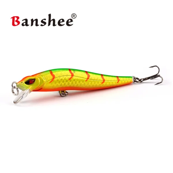 Banshee Shallow Diving Jerkbait 86mm 5g Floating Minnow Shallow Diving Jerkbaits Wobbler Artificail Bait for Bass Fishing - Image 6
