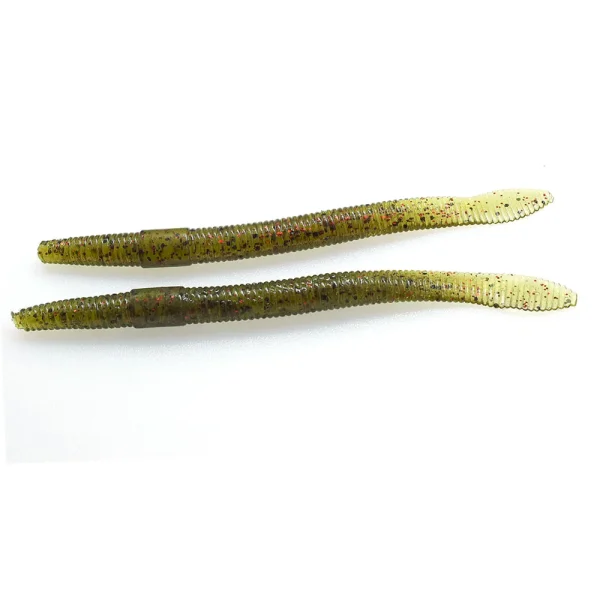 Straight Tail Worm 2.9g/ 99mm Plastic Worm Soft Bait StickBait Soft Rubber Lure for Bass Fishing Wacky Rig Fishing 10pcs/lot - Image 6