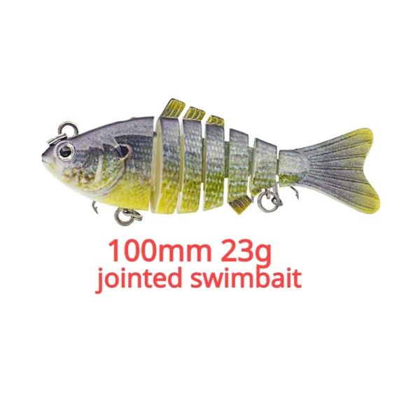 Banshee Jointed Swimbait Bass Fishing Artificial Baits100mm 23g Hard Swimbait Lure Sinking Wobblers for Bass Fishing Accessories